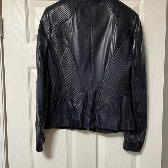 🔥Danier Lambskin Leather Moto Jacket - Picture 2 of 7